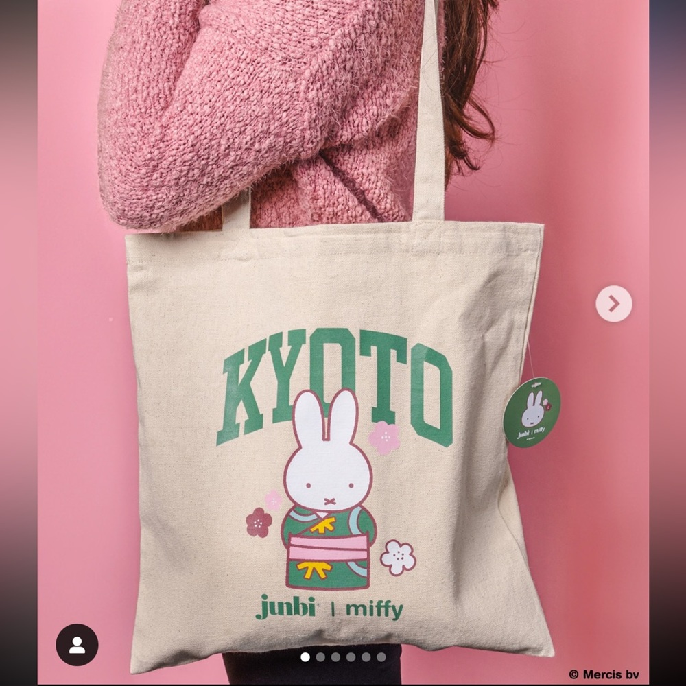 Miffy x Junbi Sakura Tote Bag